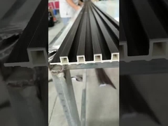 Tấm tường lưới tản nhiệt WPC tấm tường 3D tấm nhựa PVC chống thấm tấm rãnh