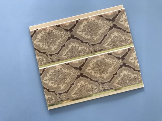 200 × 6mm in tấm trần vàng PVC cho trang trí nhà hàng