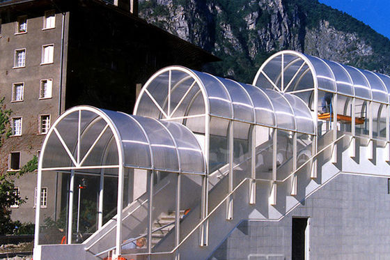 Tấm Polycarbonate chống nắng Twinan, Tấm Polycarbonate rõ ràng 4mm