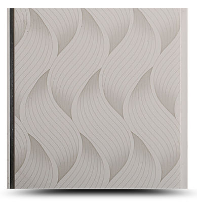 Thiết kế màu phổ biến PVC tấm cho trần nhà và tường Wave in Pvc phòng tắm Bức tường chống nước Panel Board cho phòng tắm