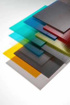 SGS được phê duyệt 6mm Polycarbonate Panels, Lexan Polycarbonate tấm UV bảo vệ