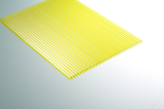 4mm - 10mm Polycarbonate Sheet, Yellow Sheet Tầm chiếu sáng tuyệt vời
