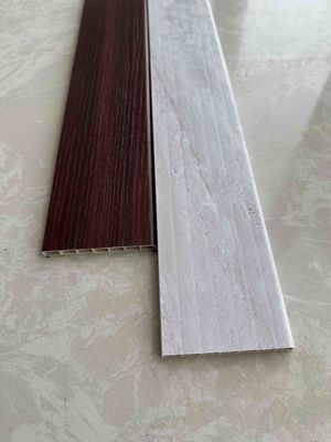 Waterproof Durable White Plastic Skirting Board Fireproof Protection