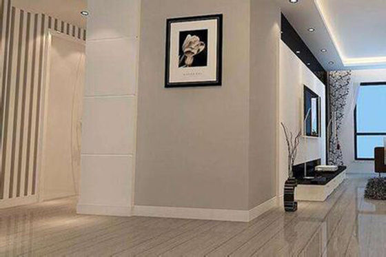 Flexible PVC Skirting Line Anti Mold Environmentally Friendly