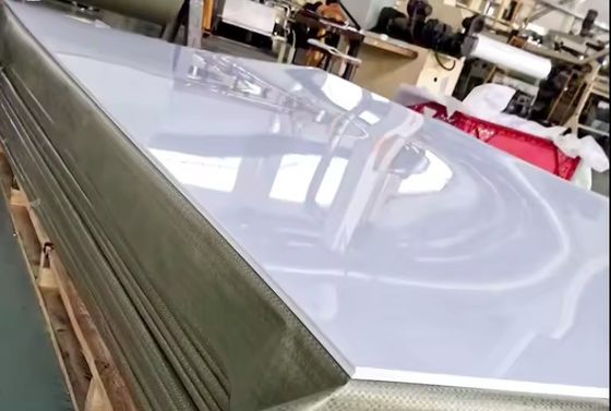 Bảng Polystyrene trắng Porcelain PS Panel màu trắng In UV PS Bảng nhựa