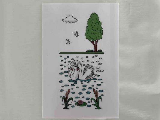 UV in Polystyrene tấm 3D in trang trí PS tấm màu trắng bảng quảng cáo