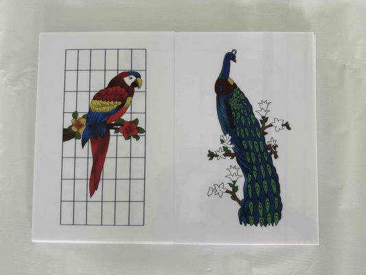 Lớp nhựa polystyrene màu tấm ngăn cửa trang trí tấm cửa nhựa in trang trí tấm PS