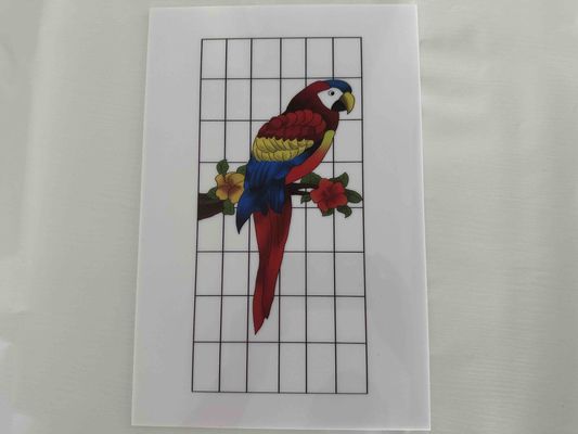 Lớp nhựa polystyrene màu tấm ngăn cửa trang trí tấm cửa nhựa in trang trí tấm PS