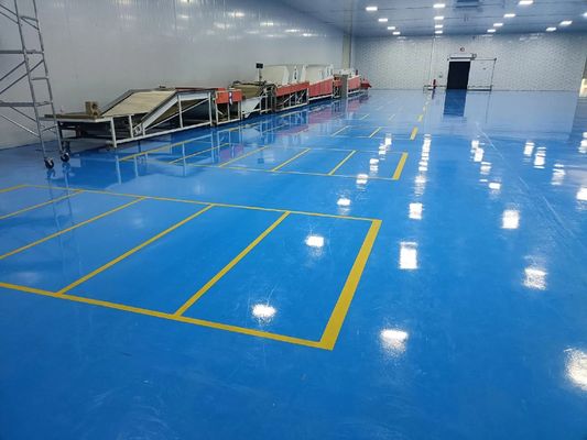 Hardness Epoxy Marble Floor Eco-friendly Self Leveling Floor Paint Epoxy Resin Colored Sand Floor Coating