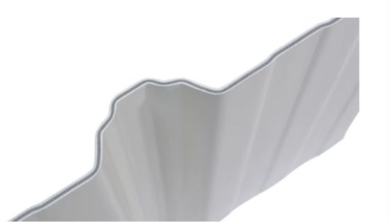 Customized Length 2mm Thickness Durable UPVC Multilayer Roofing Sheets T1130 Corrugated White Color Plastic Eco Roof Wave Roofing Panel