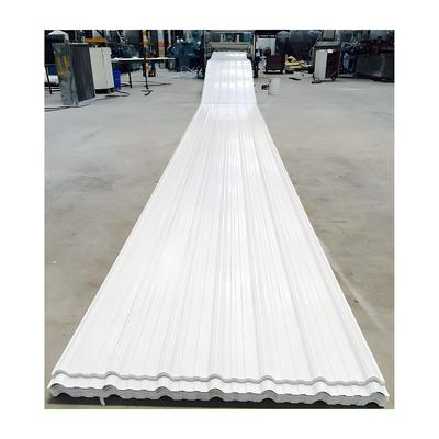 White PVC Roof Sheets Durable UPVC Sheets For Roofing And Wall Cladding PVC Wave Sheet For Factory Wall And Roofing Blanco Tejas De UPVC