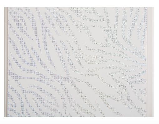 Tấm PVC trang trí 10 inch để phủ tường nội thất Bề mặt dập nóng hoàn thiện