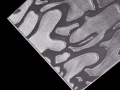 2mm kết cấu Polystyrene tấm cho cửa tắm Mô hình khác nhau rõ ràng PS tấm cho vách ngăn