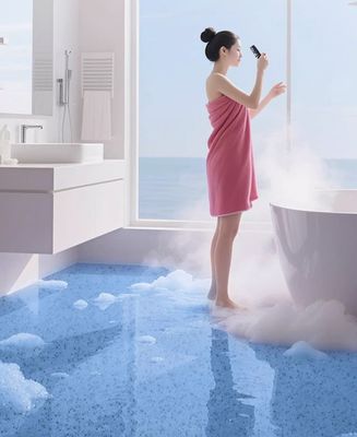 Epoxy màu cát tự cân bằng sơn cho sàn bê tông vật liệu xây dựng sàn sơn sàn lớp phủ lỏng sàn