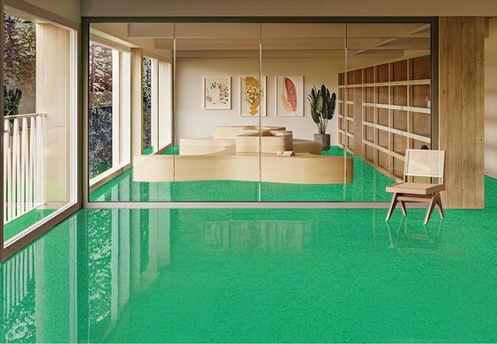 Lớp phủ cát epoxy màu sắc hiệu ứng đá cẩm thạch sàn nhựa epoxy sàn nhà tự làm bằng sàn sơn màu cát lựa chọn tốt cho sàn gym