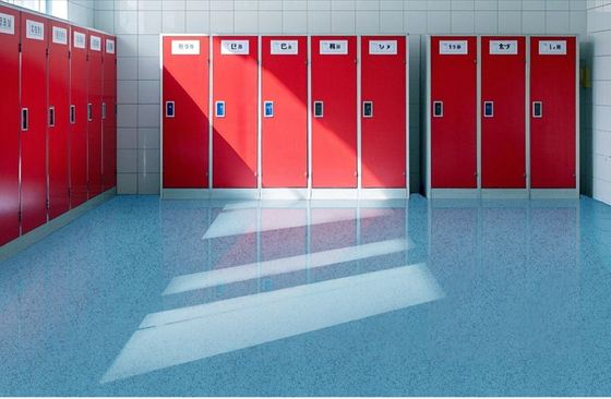 Sơn cát màu epoxy cho sàn bê tông Vật liệu sàn tự làm bằng Sơn sàn