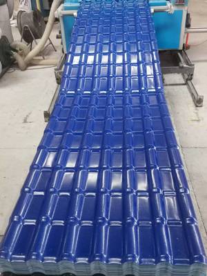 Nhà ở Trọng lượng nhẹ 2mm Độ dày kiểu Tây Ban Nha Vật liệu mái nhà PVC Cho xây dựng